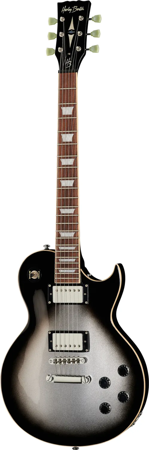 Harley Benton SC-550 II E-Gitarre Silver Burst Humbucker