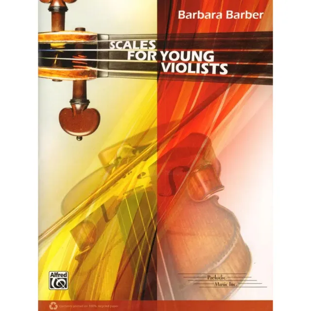 Alfred Barber Scales Young Violists Bratschenheft
