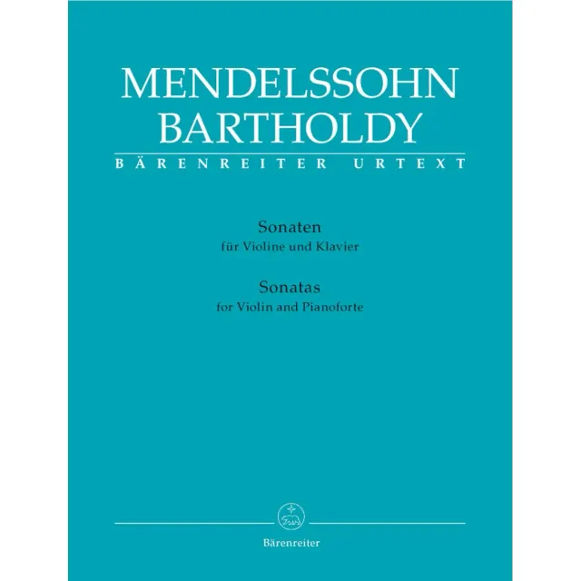 Mendelssohn Violinsonaten Bärenreiter Noten Urtext