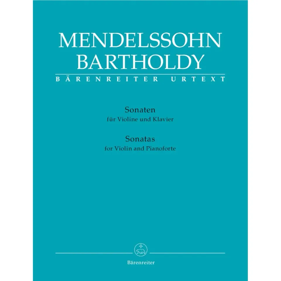 Mendelssohn Violinsonaten Bärenreiter Noten Urtext