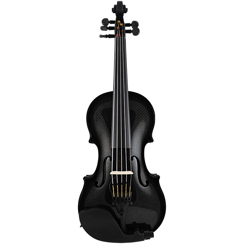 Glasser Carbon 5-Saiten E-Violine Set 4/4 Schwarz