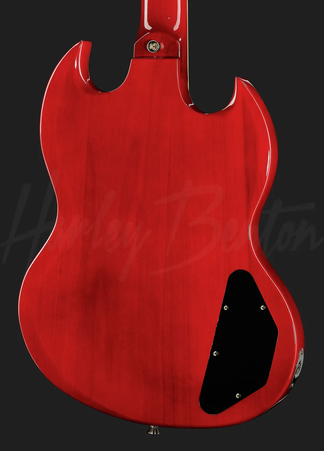 Harley Benton DC-580LH CH E-Gitarre Links Cherry Humbucker