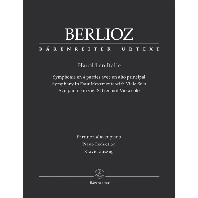 Berlioz Harold in Italien op. 16 Viola Klavier Urtext