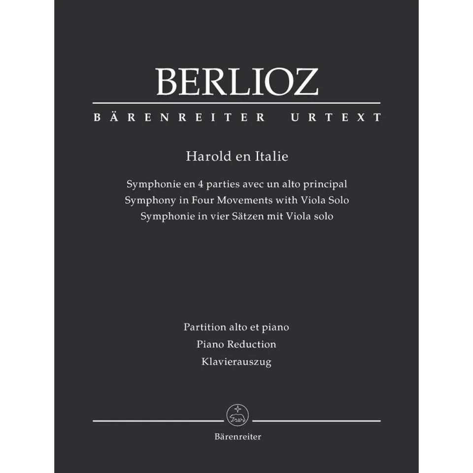 Berlioz Harold in Italien op. 16 Viola Klavier Urtext