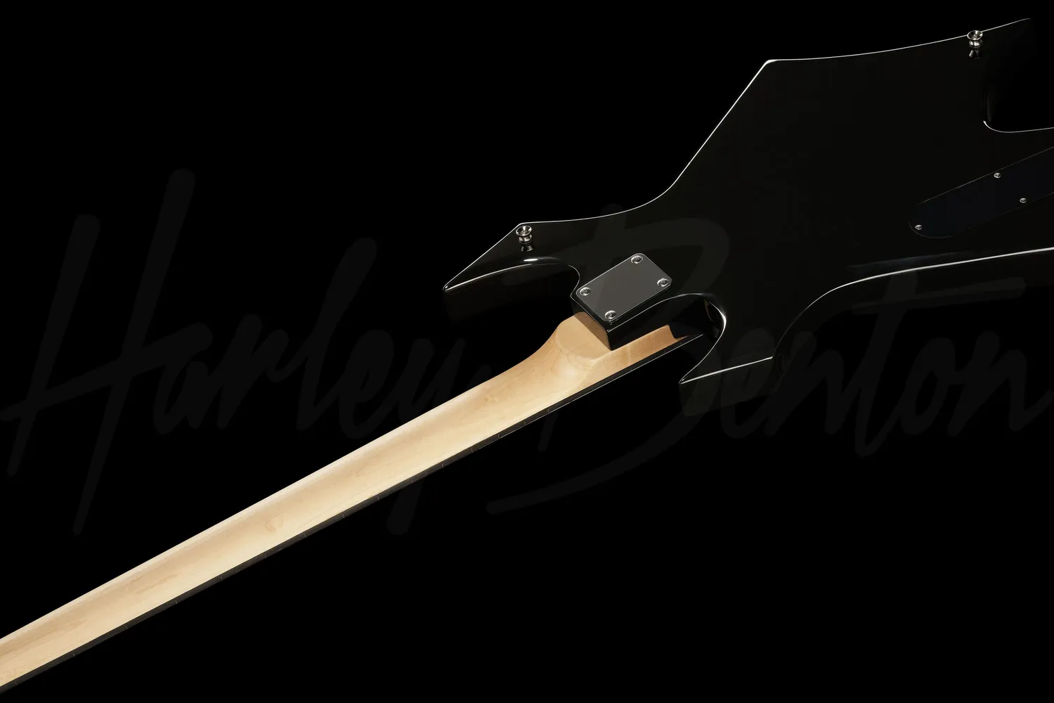 Harley Benton Student WB-20 BK E-Bass schwarz Splitcoil