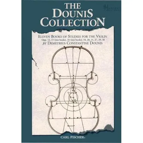 Dounis Collection Violine Etüden 11 Hefte Carl Fischer