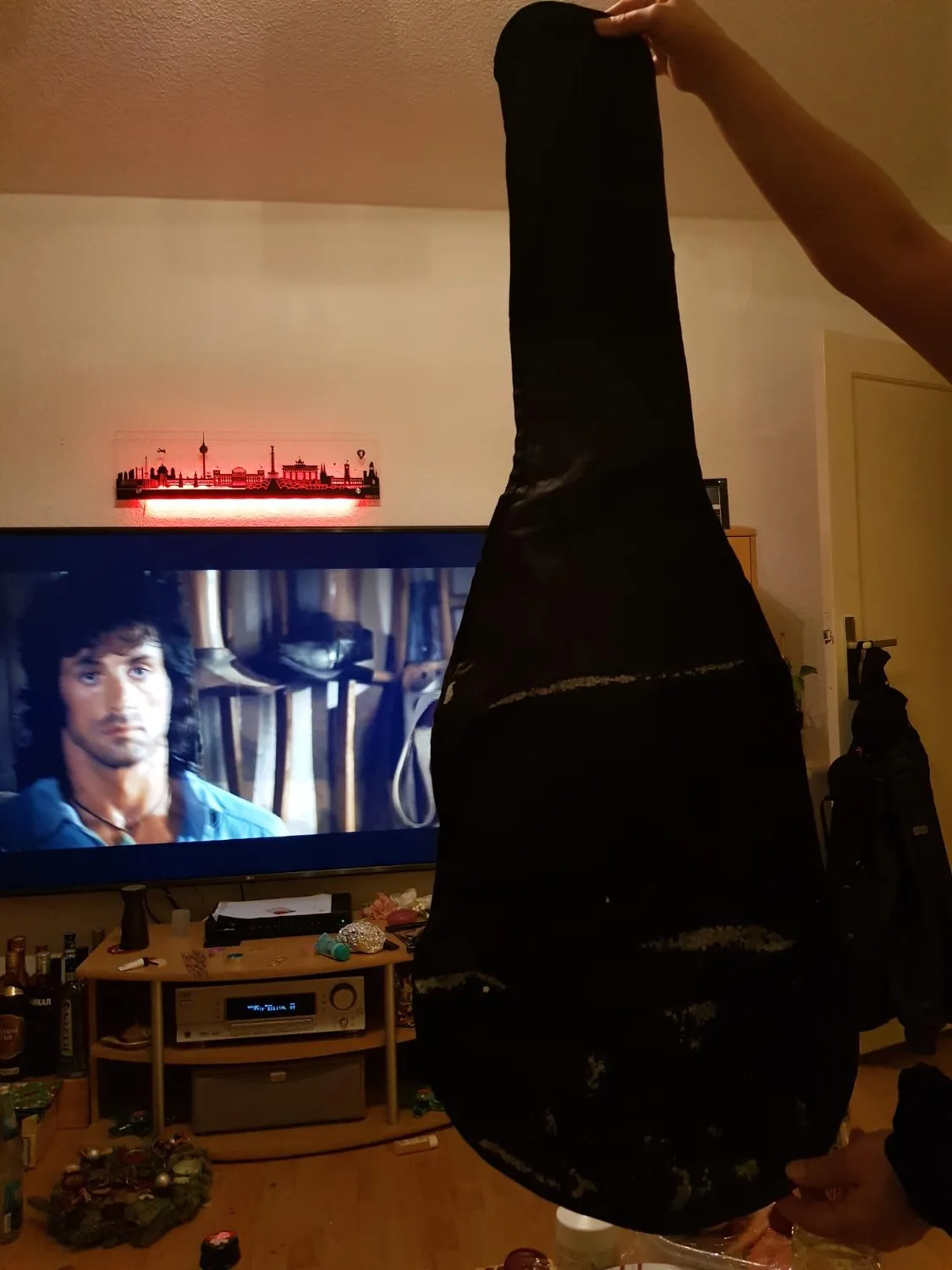 Rocktile Banger's Pack E-Gitarren Set Rot mit Verstärker