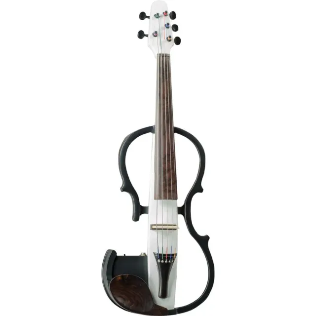 Plug'n Play Konzert E-Geige 5-saitig weiß B-Ware