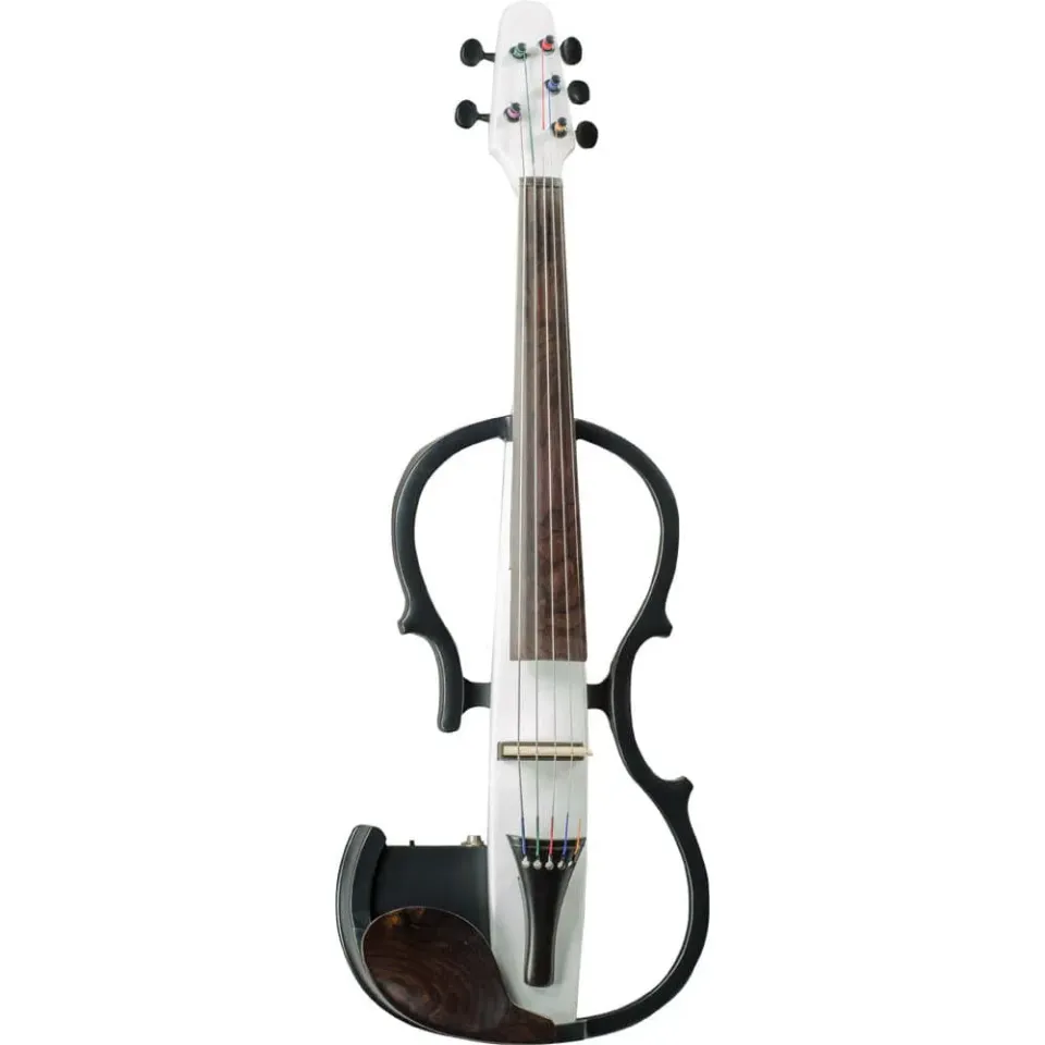 Plug'n Play Konzert E-Geige 5-saitig weiß B-Ware