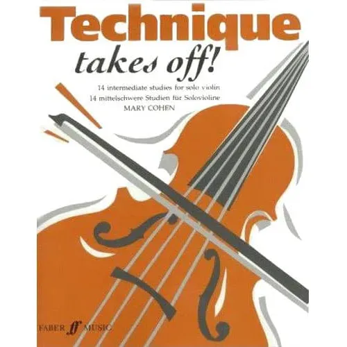 Faber Cohen Technique Takes Off Noten Violine Solo mittel