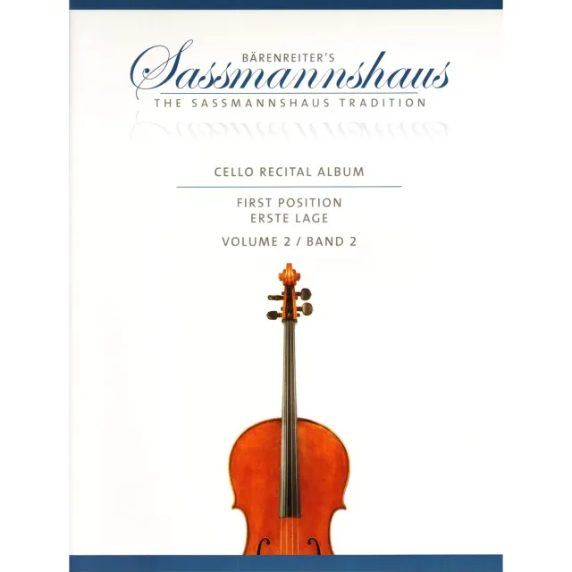 Bärenreiter Sassmannshaus Cello Recital Album 2