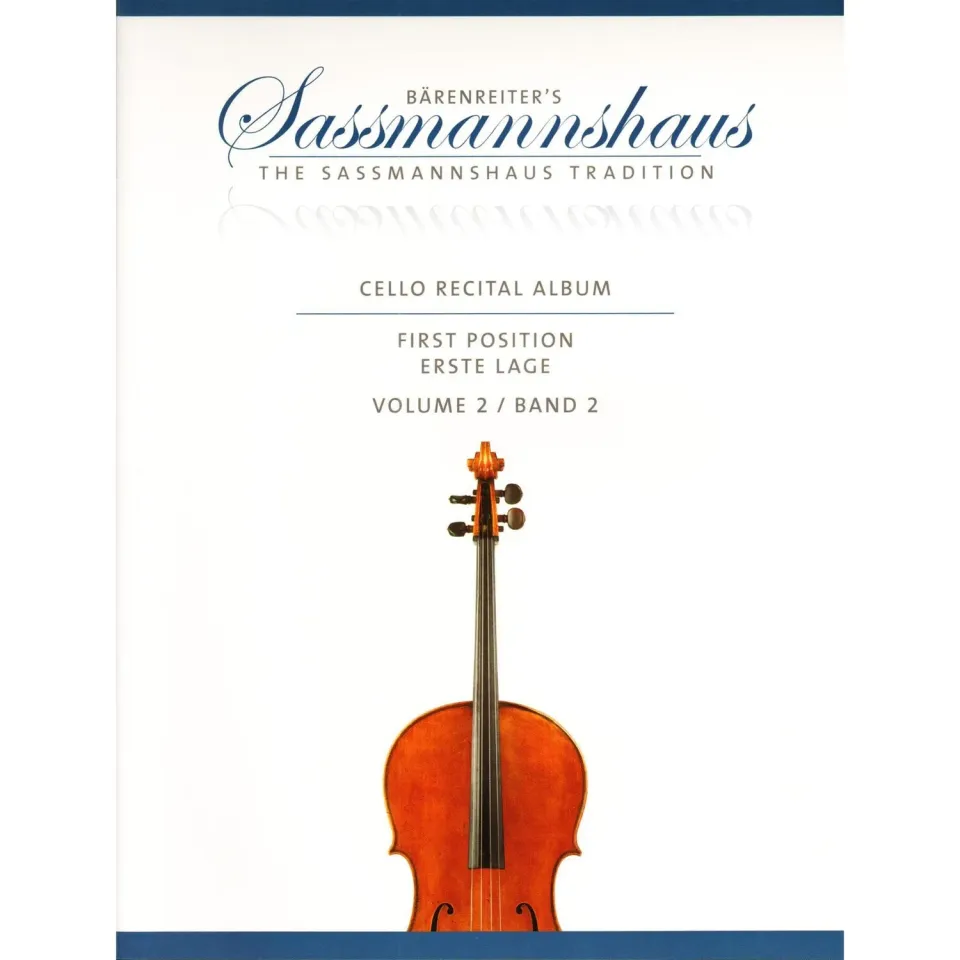 Bärenreiter Sassmannshaus Cello Recital Album 2