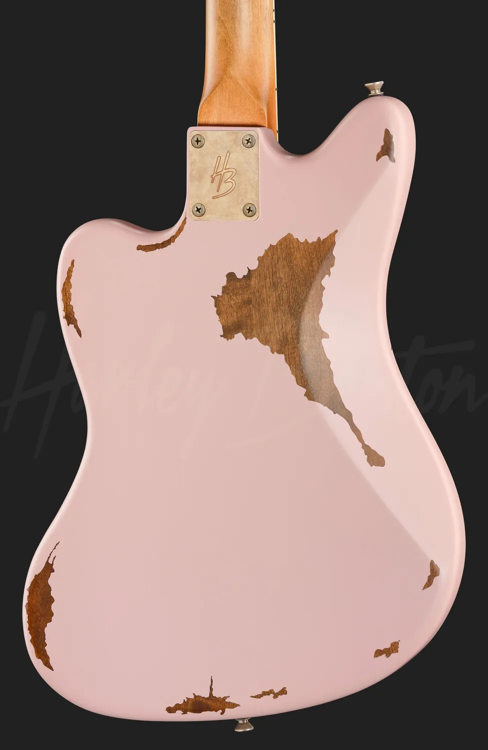 Harley Benton JA-60HA SP E-Gitarre Shell Pink Aged Singlecoil