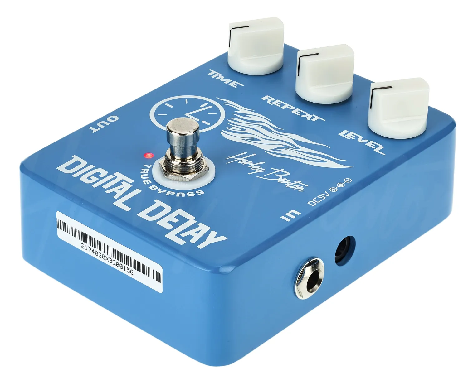Harley Benton Digital Delay Effektpedal warm analog