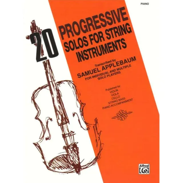 Alfred 20 Progressive Solos Klavierbegleitung Noten