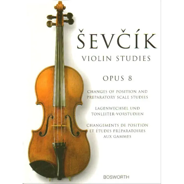 Sevcik Op 8 Lagenwechsel Noten Violine Bosworth