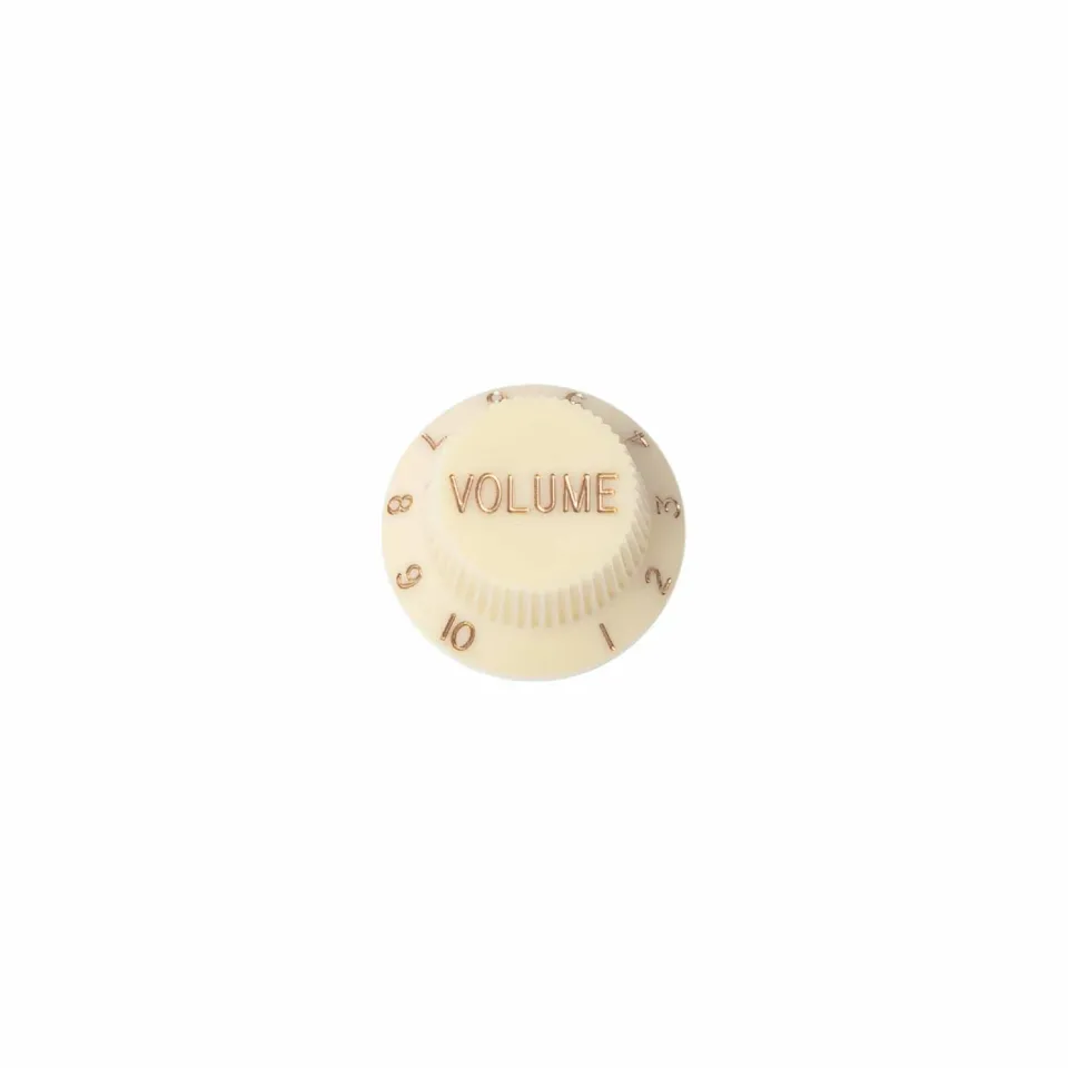 Sterling Axis Volume-Knopf Creme Gitarre