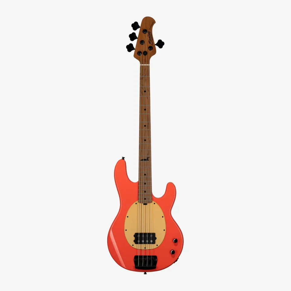 Sterling Artist Pete Wentz E-Bass Fiesta Red passiv 4-saitig