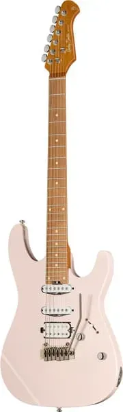 Harley Benton Fusion-III HSS E-Gitarre Shell Pink Tremolo
