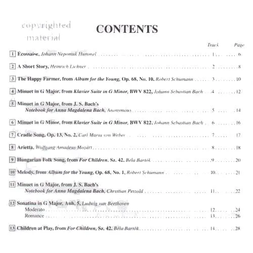 Shar Music Suzuki Piano School Klavierschule Volume 2