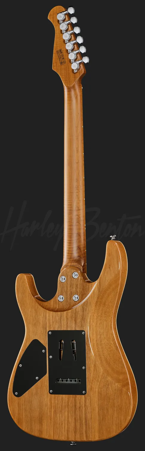 Harley Benton Progressive Fusion-IV HH E-Gitarre Blue Burst