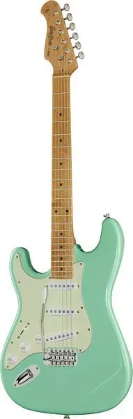 Harley Benton ST-62CC MN LH E-Gitarre Seafoam Green links