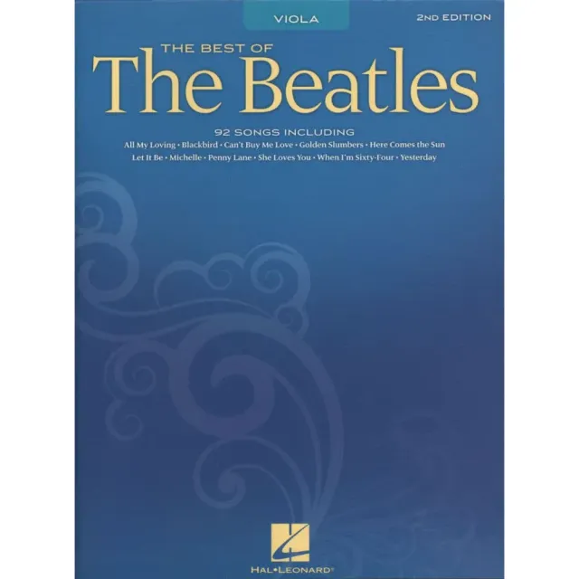 Hal Leonard Best of Beatles Noten Bratsche solo 89 Songs