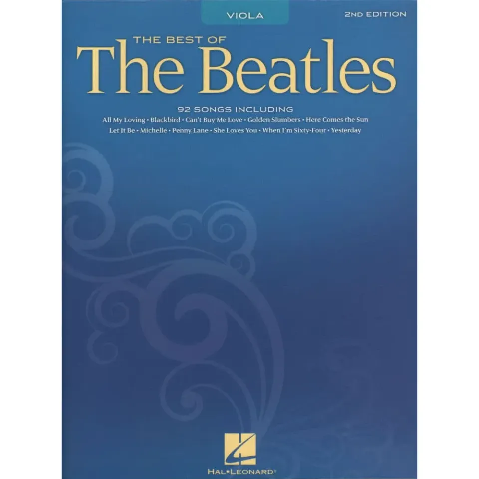 Hal Leonard Best of Beatles Noten Bratsche solo 89 Songs