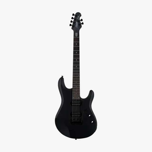 Sterling JP60 E-Gitarre Stealth Black Tremolo 6-saitig