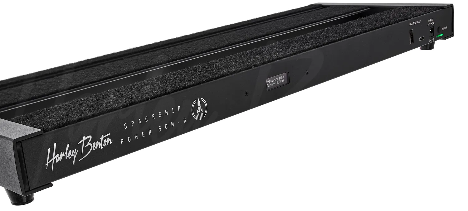 Harley Benton Standard Spaceship Power 50M-B Pedalboard mit Akku