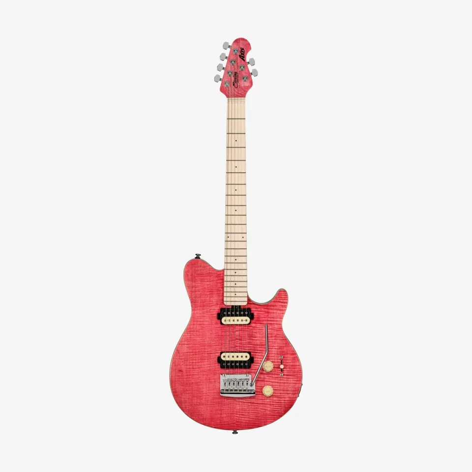 Sterling SUB Series Axis E-Gitarre Stain Pink HH