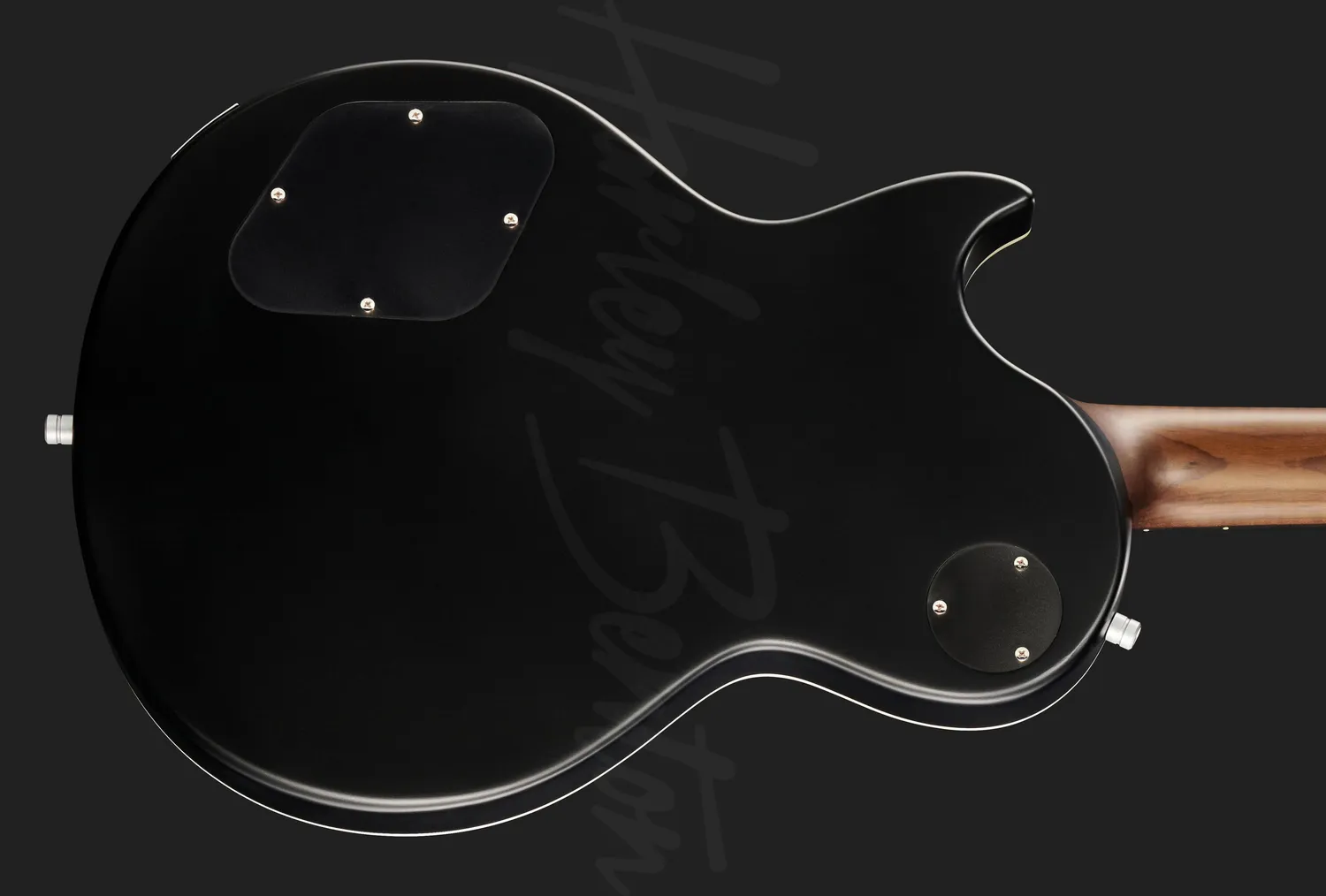 Harley Benton Agufish Standard STD BT Bariton-Gitarre Black Satin