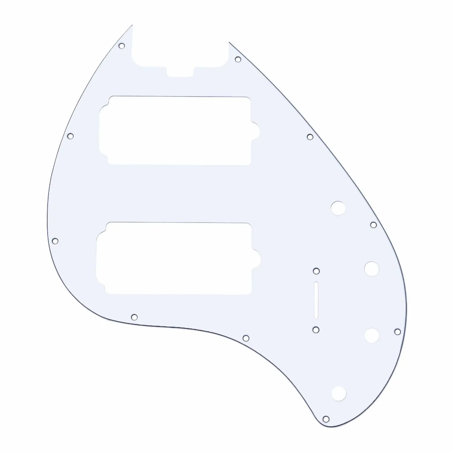 Sterling RAY35HH Pickguard E-Bass schwarz robust
