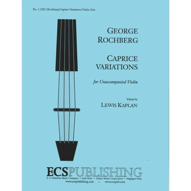 Rochberg Caprice Variations Violine Noten Galaxy
