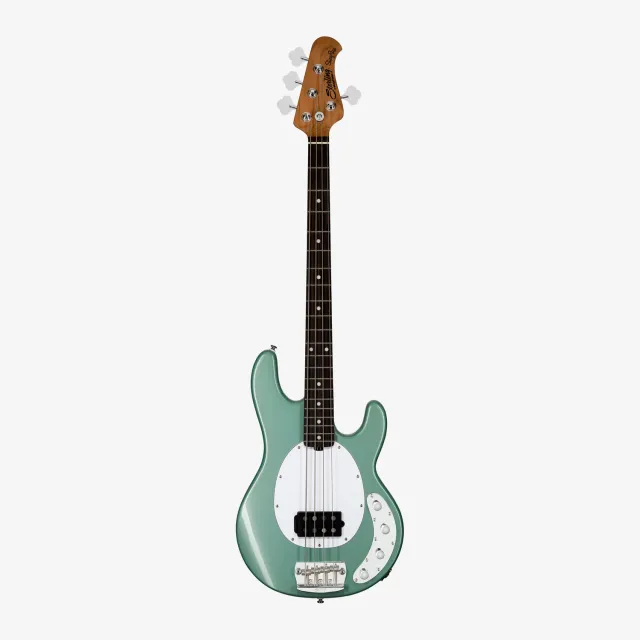Sterling StingRay RAY34 E-Bass Dorado Green 4-saitig