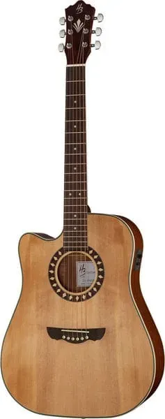 Harley Benton Custom Line CLD-1048SCE-LH Westerngitarre Links 48mm