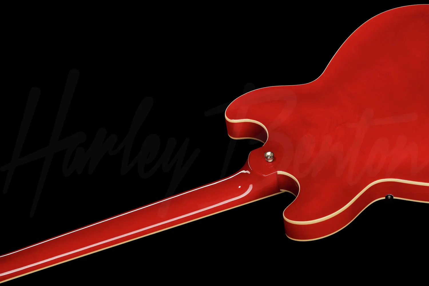 Harley Benton HB-35Plus CH E-Gitarre Cherry halbakustisch