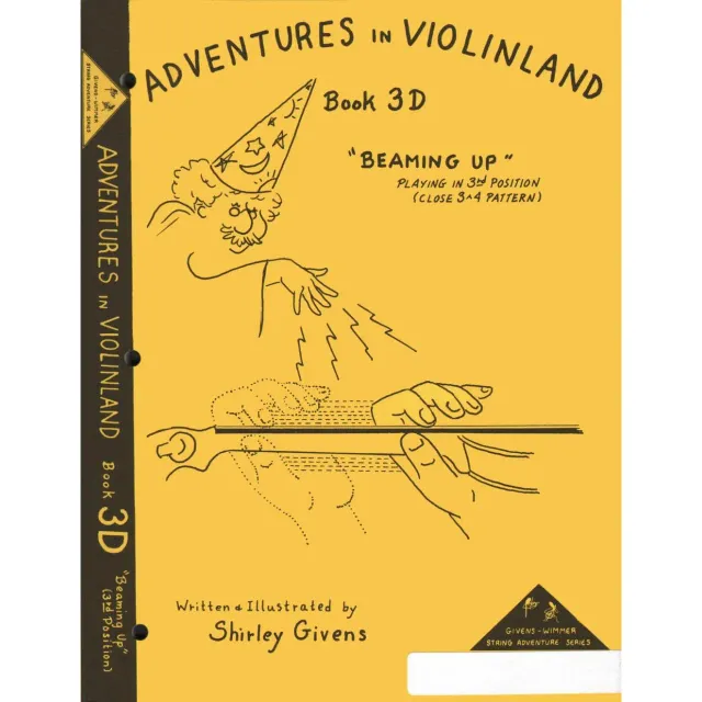 Givens Adventures in Violinland Book 3D Notenheft Beaming Up 3. Lage