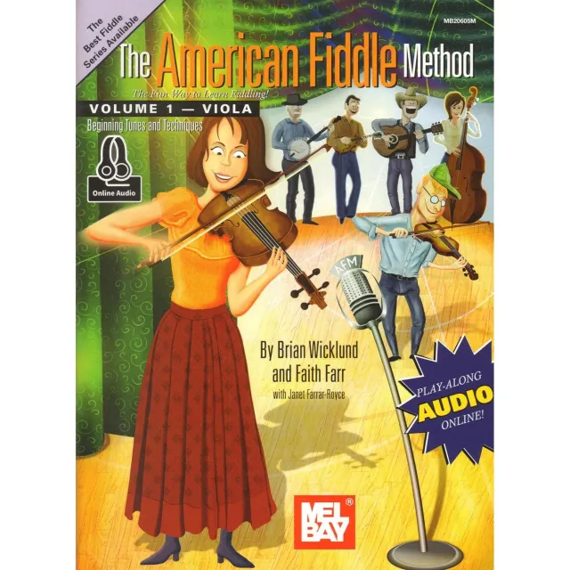 Mel Bay American Fiddle Method Volume 1 Noten Viola
