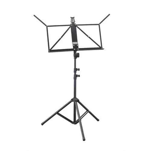 Shar Music Aluminum Light Notenständer Schwarz mit Tasche