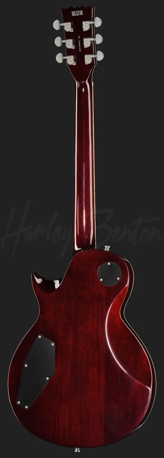 Harley Benton SC-Custom III Desert Burst E-Gitarre Humbucker