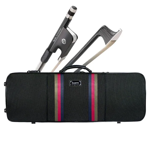 CodaBow Diamond SX Viola Bogen + BAM St.Germain Koffer Set