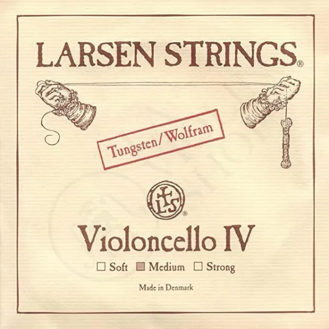 Larsen Cello C-Saite 4/4 Medium Stahl