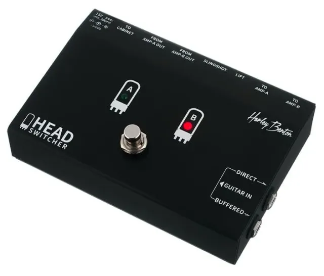 Harley Benton Tube Head Switch Amp-Umschalter 2 Heads
