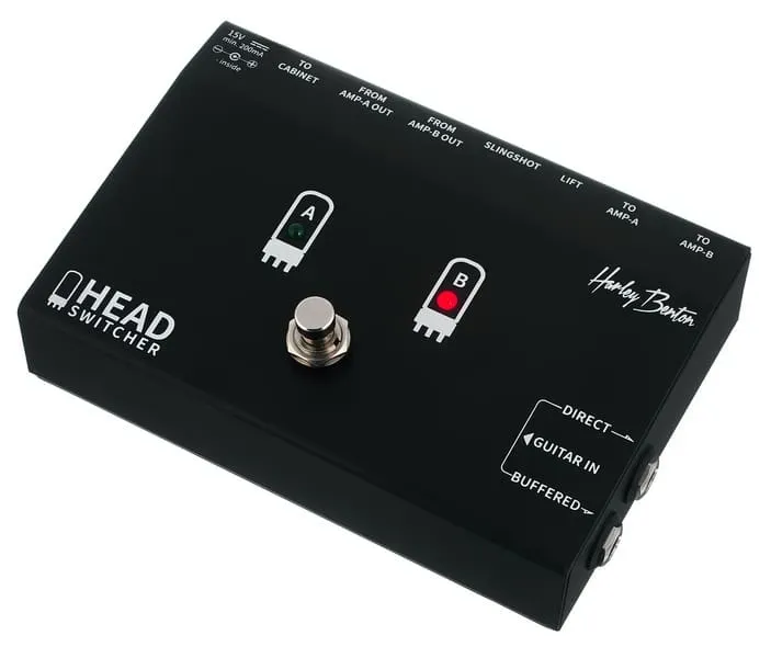 Harley Benton Tube Head Switch Amp-Umschalter 2 Heads