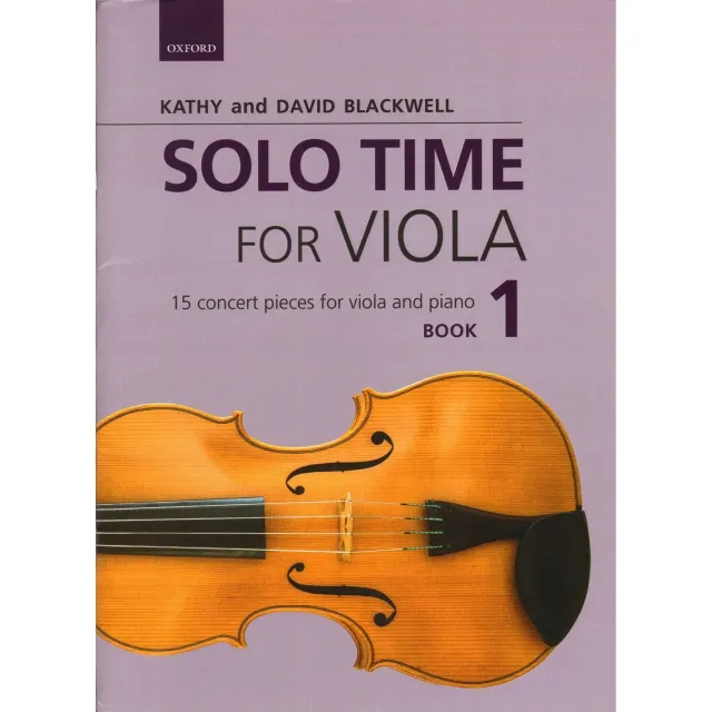 Shar Music Solo Time Viola 1 Noten Blackwell Oxford
