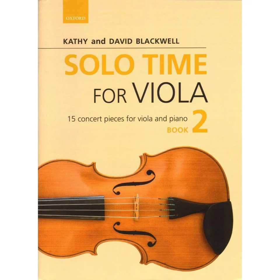 Shar Music Solo Time Viola Book 2 Noten Bratsche Klavier