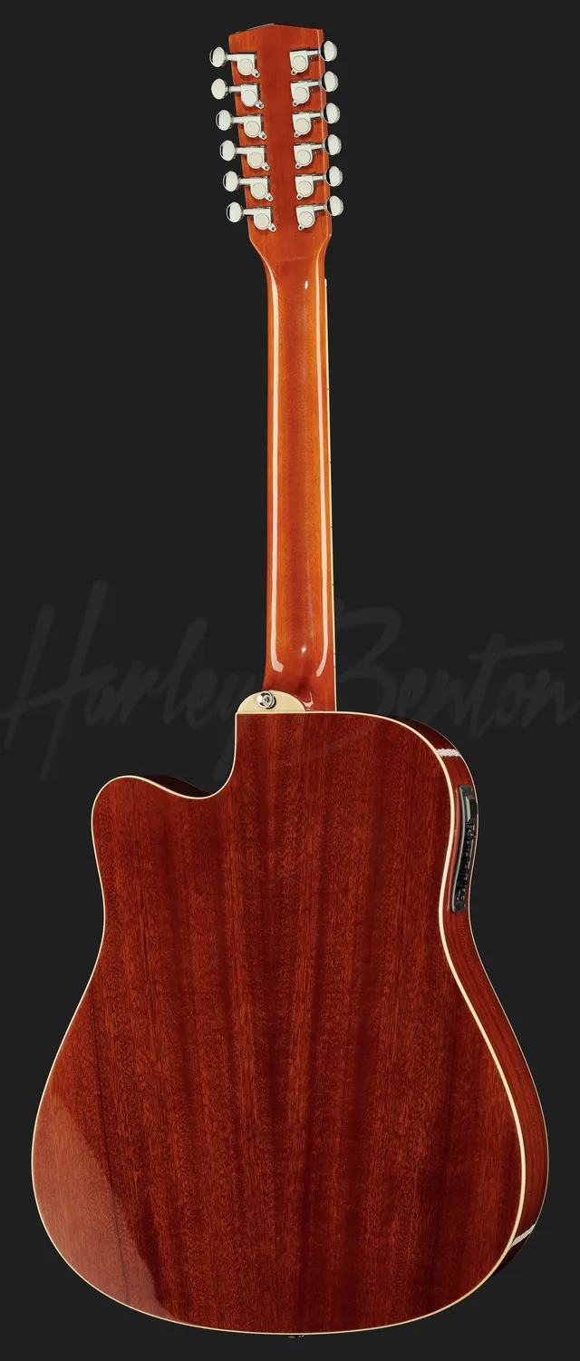 Harley Benton Custom D-200CE-12 Westerngitarre NT 12-saitig