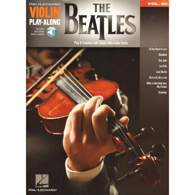 Hal Leonard Beatles Violin Play-Along Vol.60 Noten + Audio