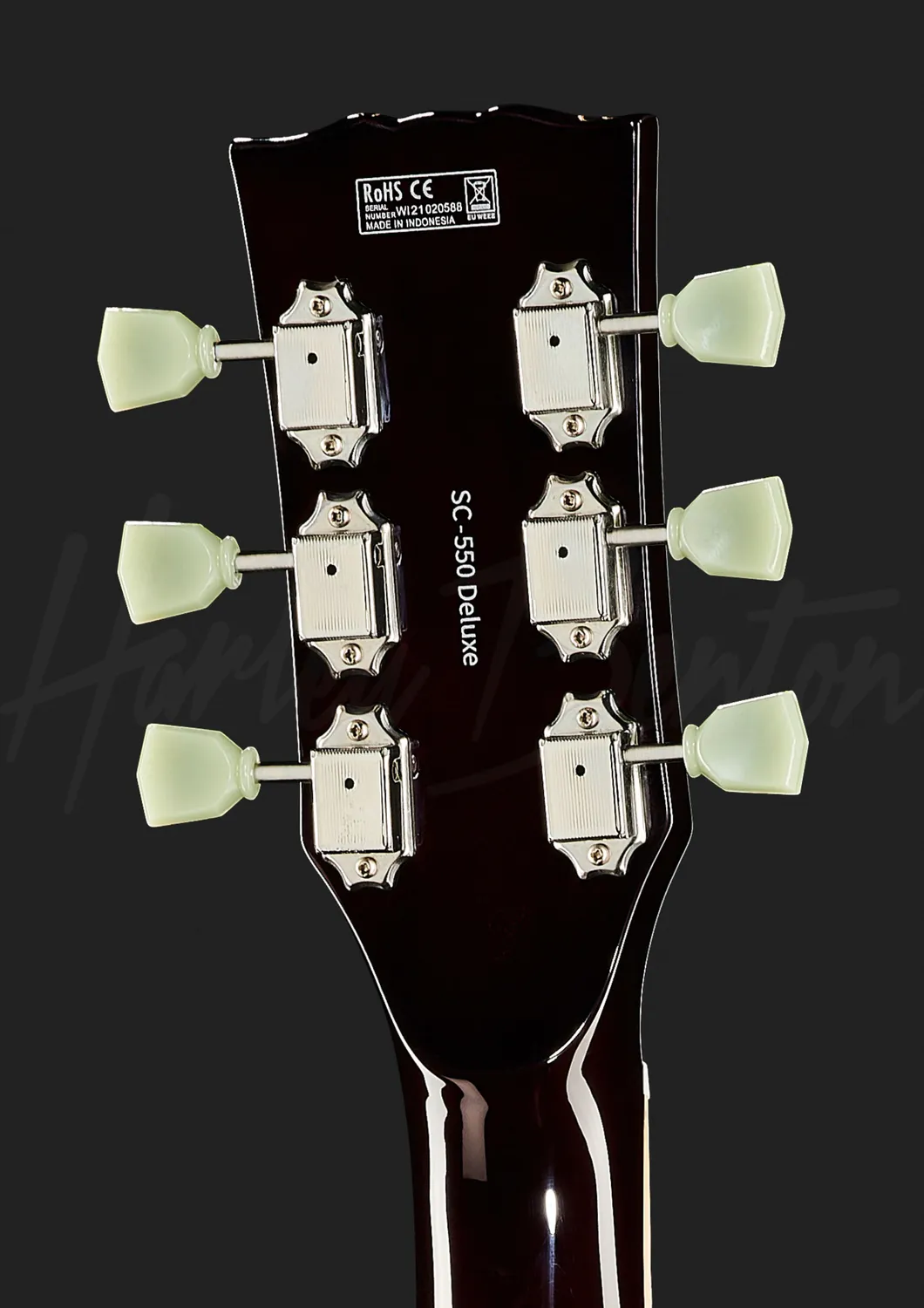 Harley Benton Vintage Series SC-550 II E-Gitarre Faded Tobacco